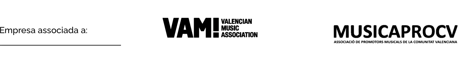 Empresa associada a VAM i MUSICAPROCV