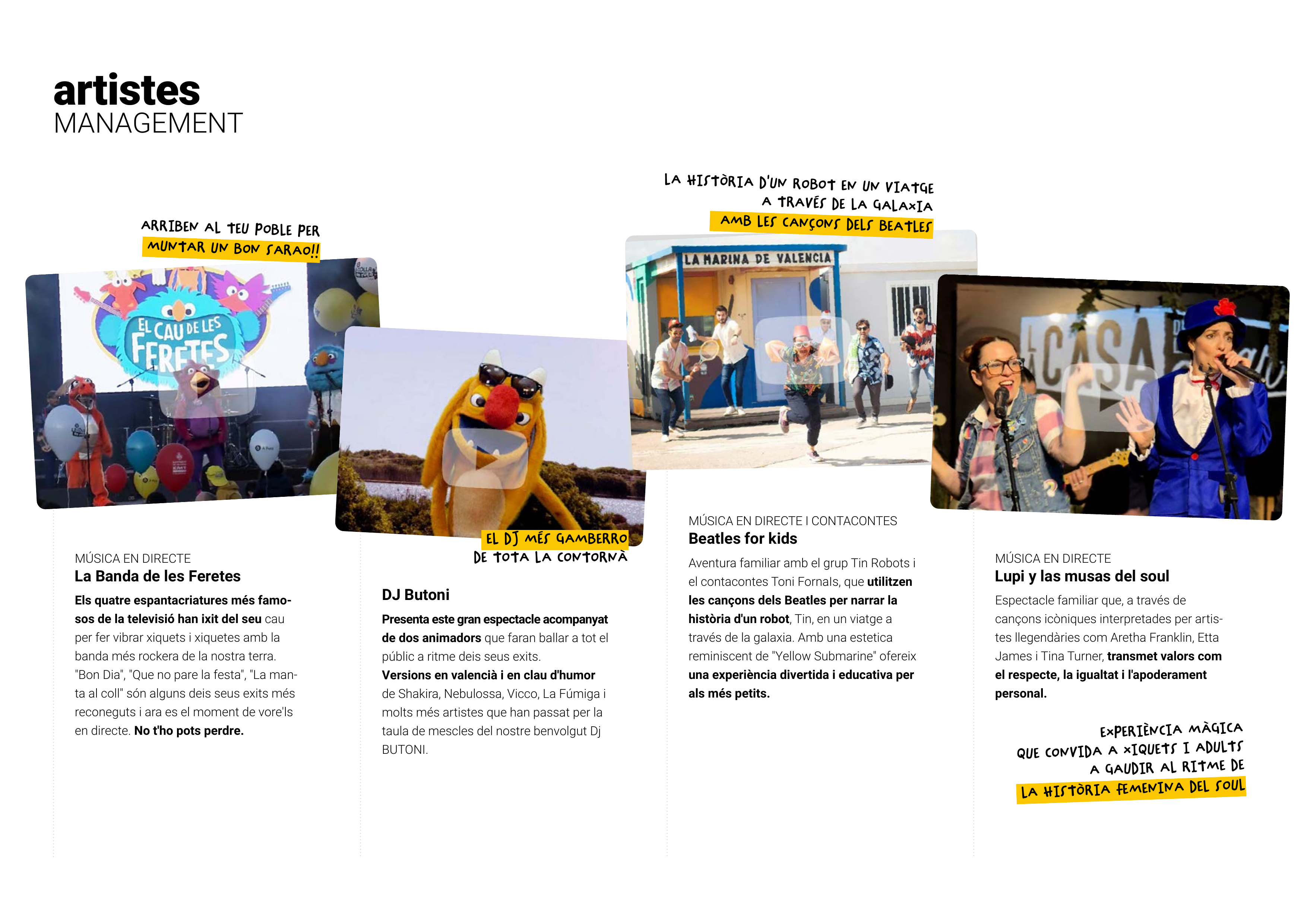 Altres artistes · Cercavila